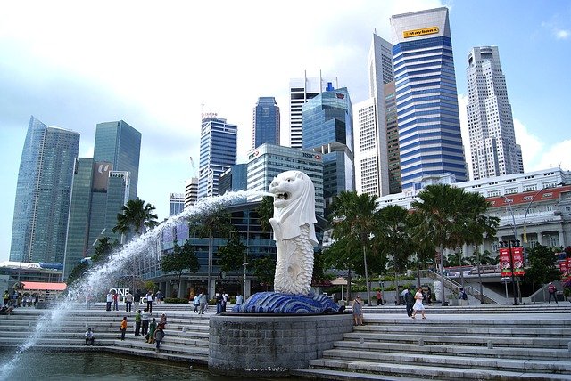 シンガポールのマーライオン
